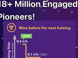 Pi-Network nu 18 miljoner konton 18 miljoner